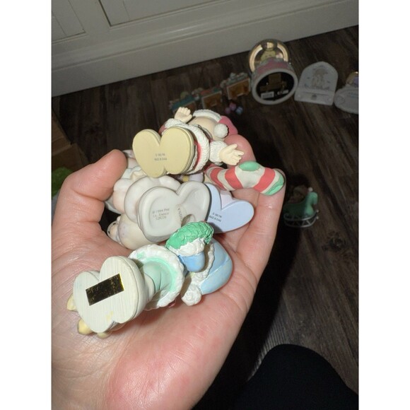 VTG. Precious Moments Christmas Ornament Decor Snow globe 80’-06 Rare Collection - Picture 12 of 16